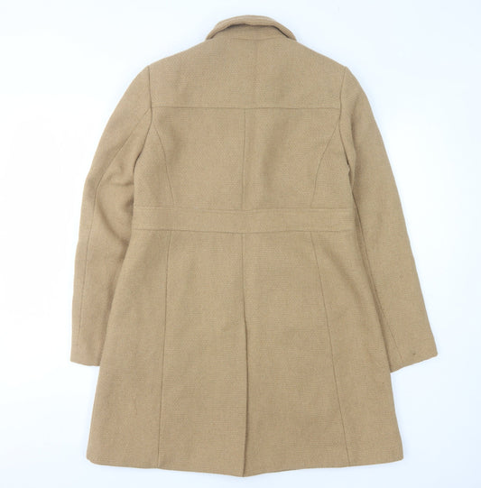 Womens UK Size 10 NEXT Beige Overcoat