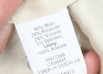 J. Crew Women's Grey Blazer Size 2 Workwear Classic