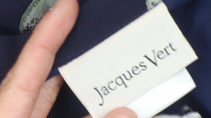 Jacques Vert Women's Blue Floral Midi Skirt Size 16