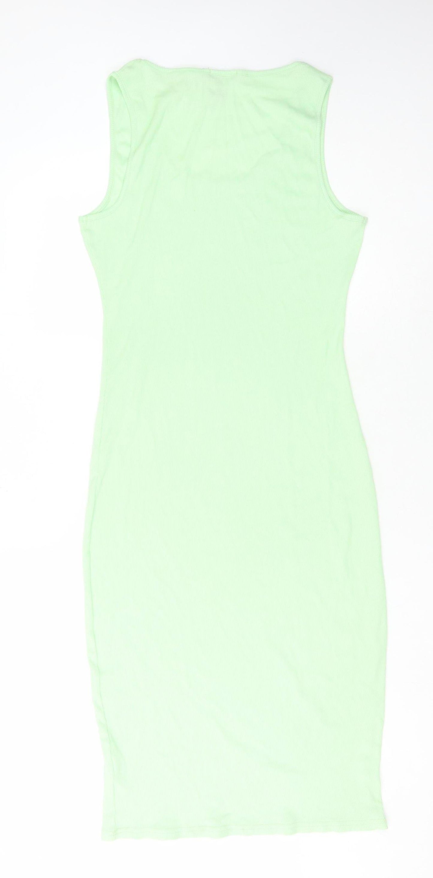 Boohoo Women's Green Tank Dress Size 16