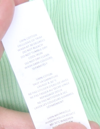 Boohoo Women's Green Tank Dress Size 16