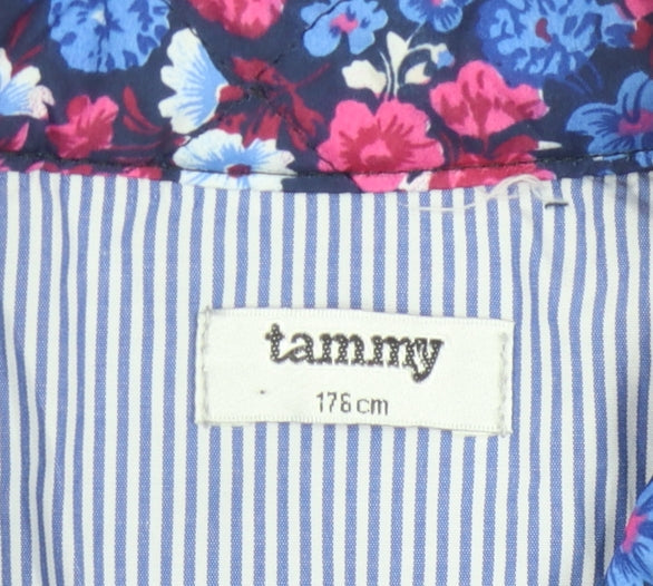 Tammy Girls Floral Quilted Jacket Multicoloured Size 16