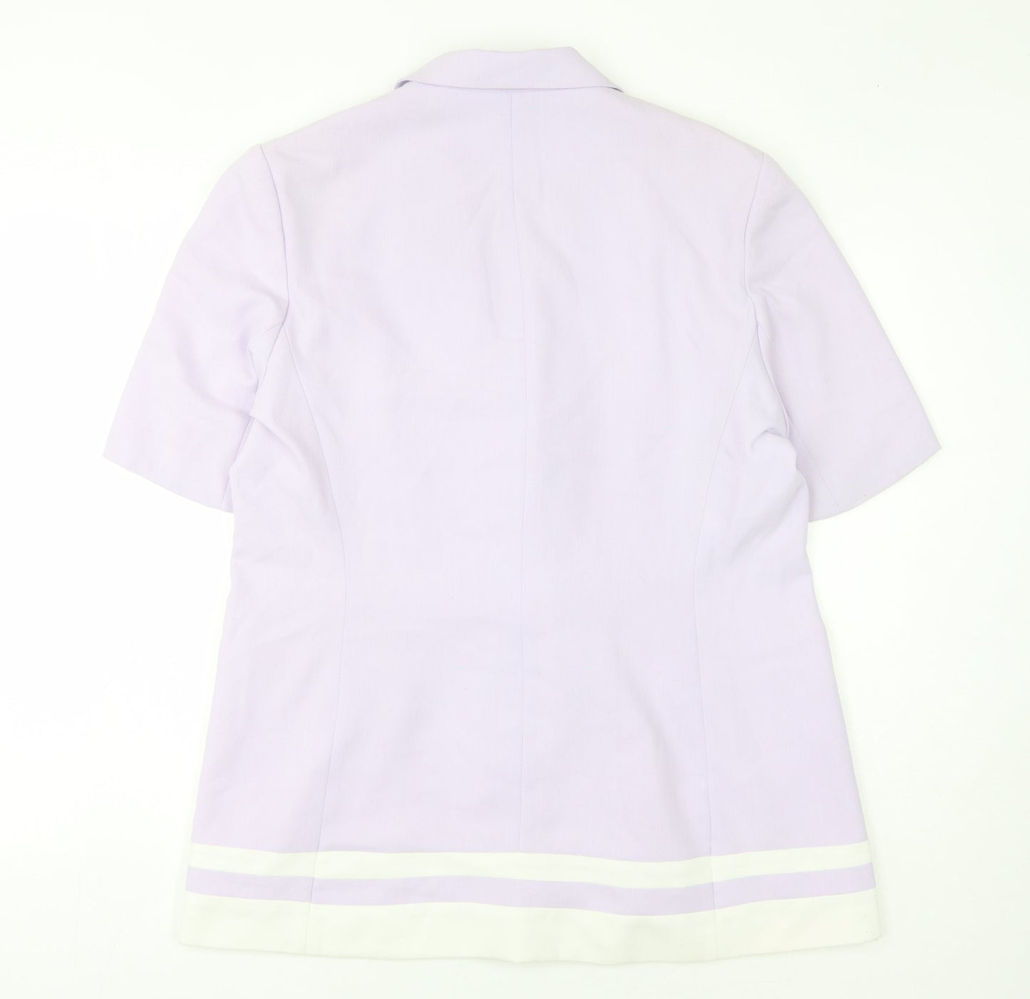 Womens UK Size S Gina Regular Purple Blazer