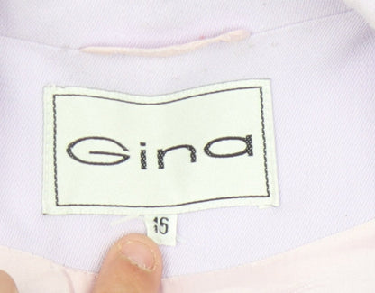 Womens UK Size S Gina Regular Purple Blazer