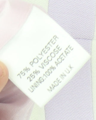 Womens UK Size S Gina Regular Purple Blazer