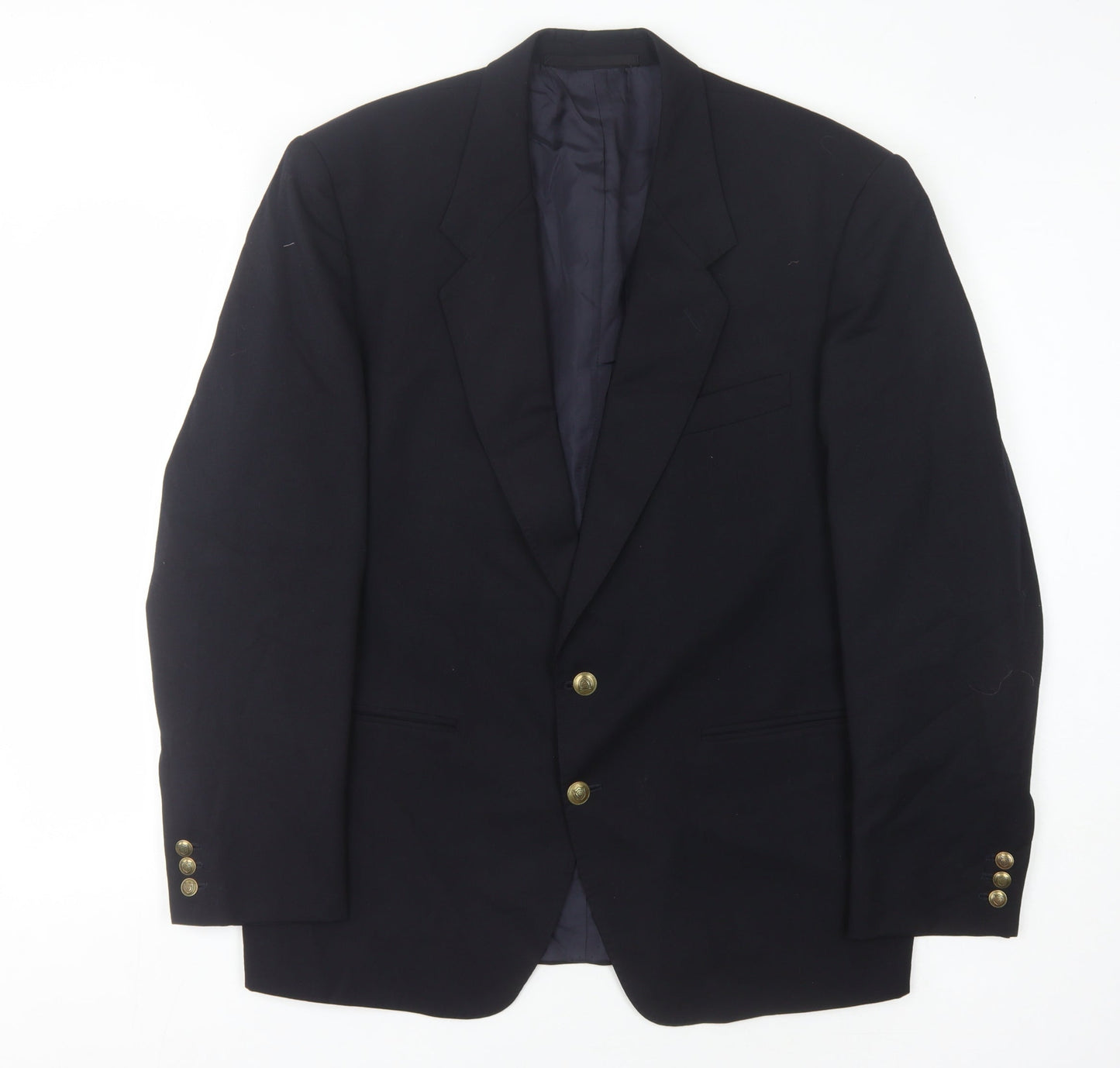 Mens UK Size 40 Hornes Regular Black Suit Jacket