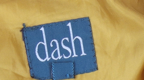 dash Women's Yellow Quilted Jacket Size 16 Regular