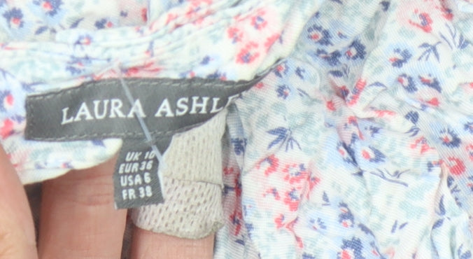 Laura Ashley Floral Blouse Women Multicoloured UK 10