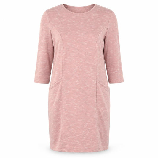 Front view of Roman Women’s Pink Casual Dress, size UK 10, with Pockets