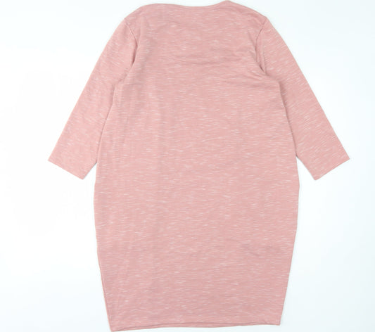 Roman Women’s Pink Casual Dress Size 10 with Pockets