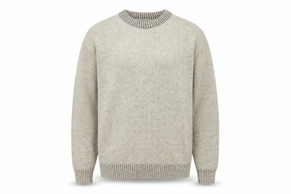 Mens UK Size M Carabou Beige Pullover Jumper