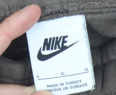 Nike Men's Brown Joggers L Sports Casual