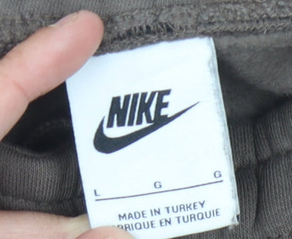 Nike Men's Brown Joggers L Sports Casual