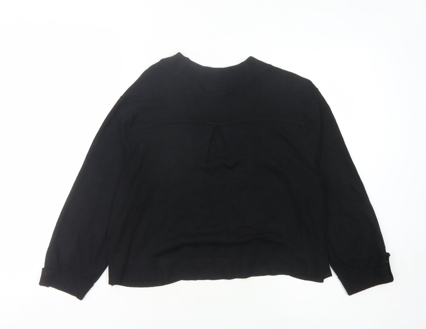 Womens UK Size L Wallis Black Cardigan Jumper