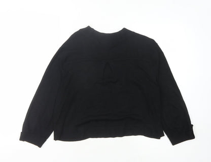 Womens UK Size L Wallis Black Cardigan Jumper