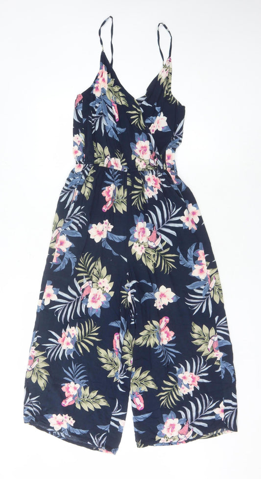 Hollister Women's Tropical Floral Jumpsuit, S