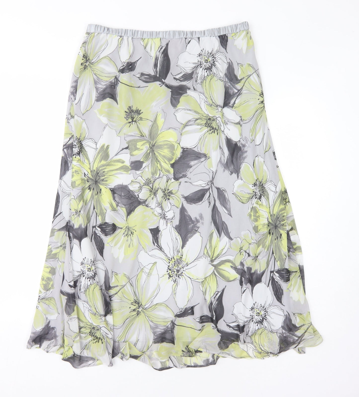 Jacques Vert Women's Floral A-Line Skirt Size 14