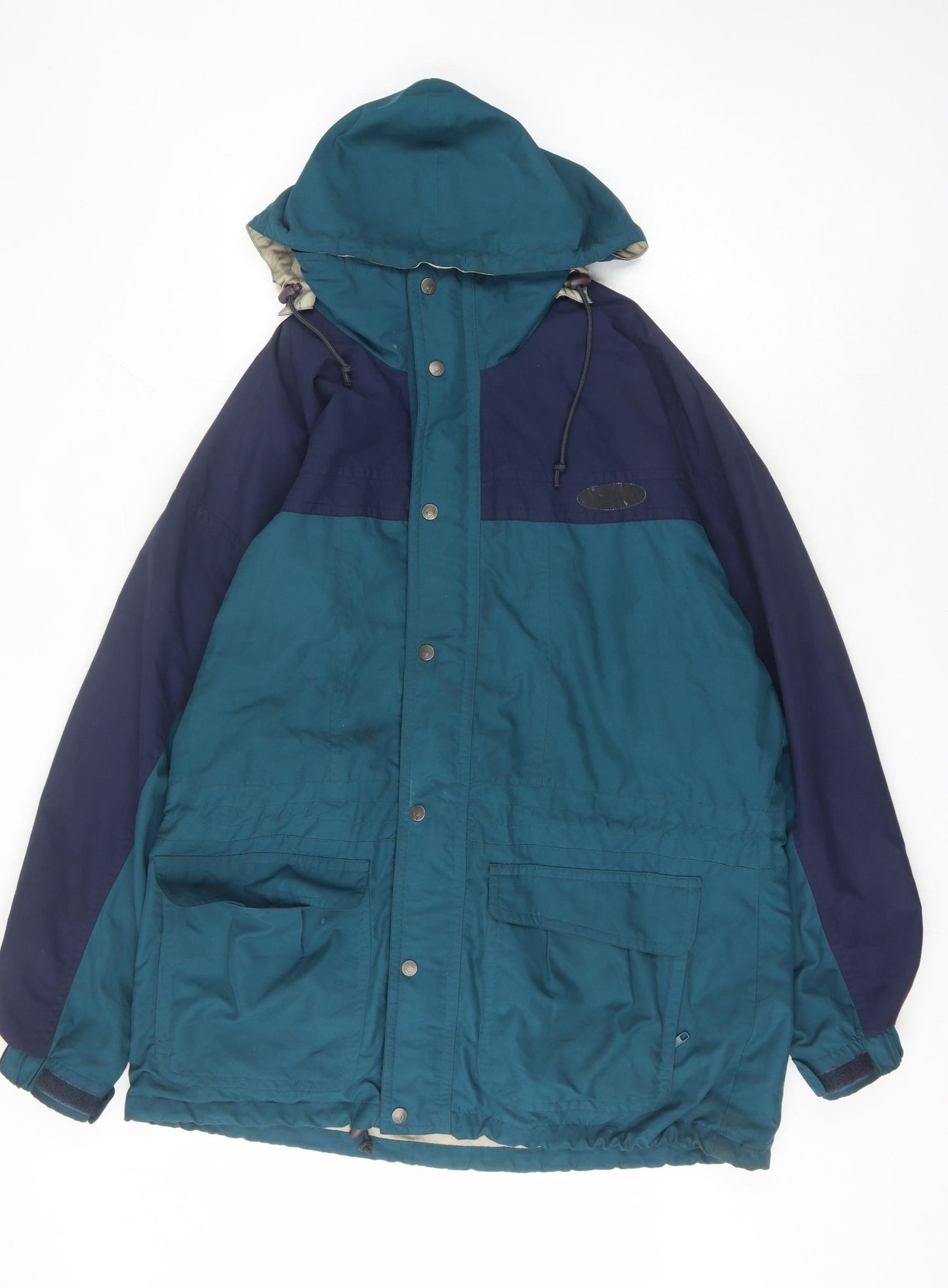Mens UK Size L Vango Blue Parka Coat