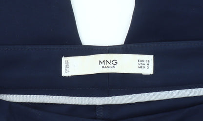 Womens UK Size 8 MNG   Blue Trousers
