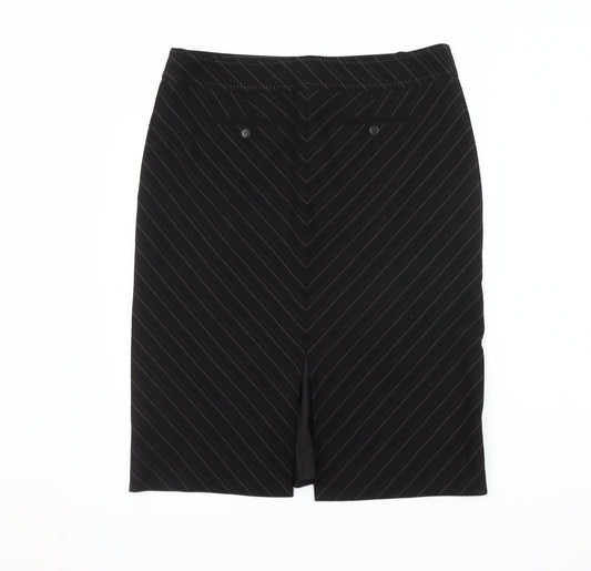 Evie Women's Black Pencil Skirt Size 14