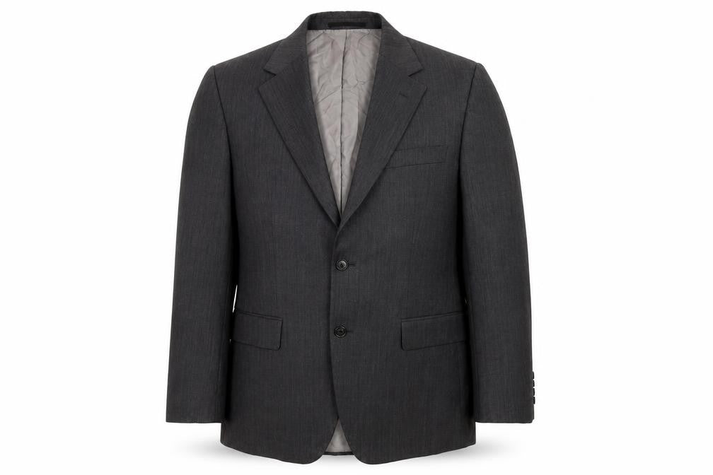 Mens UK Size 38 HUGO BOSS Regular Grey Suit Jacket