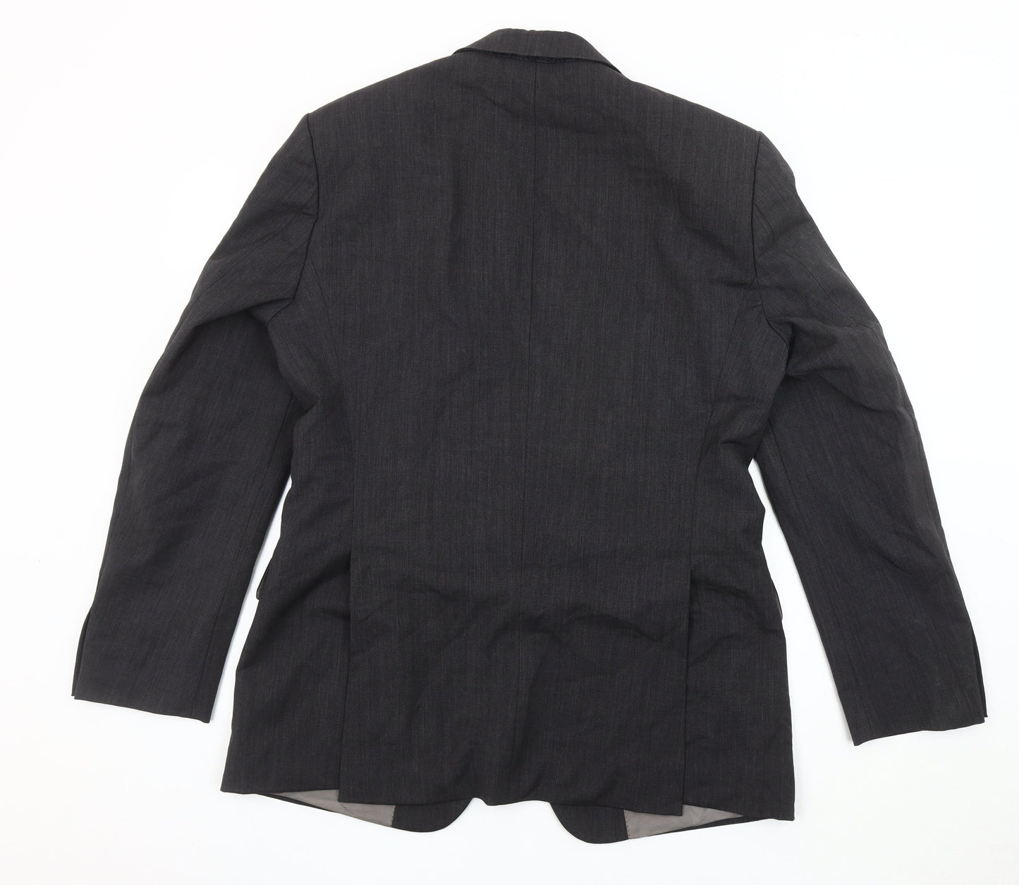 Mens UK Size 38 HUGO BOSS Regular Grey Suit Jacket