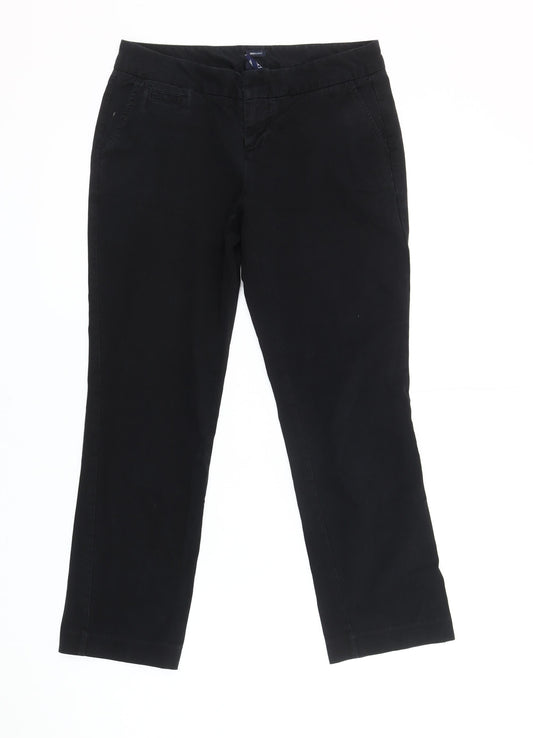 Womens UK Size 6 Gap   Black Trousers