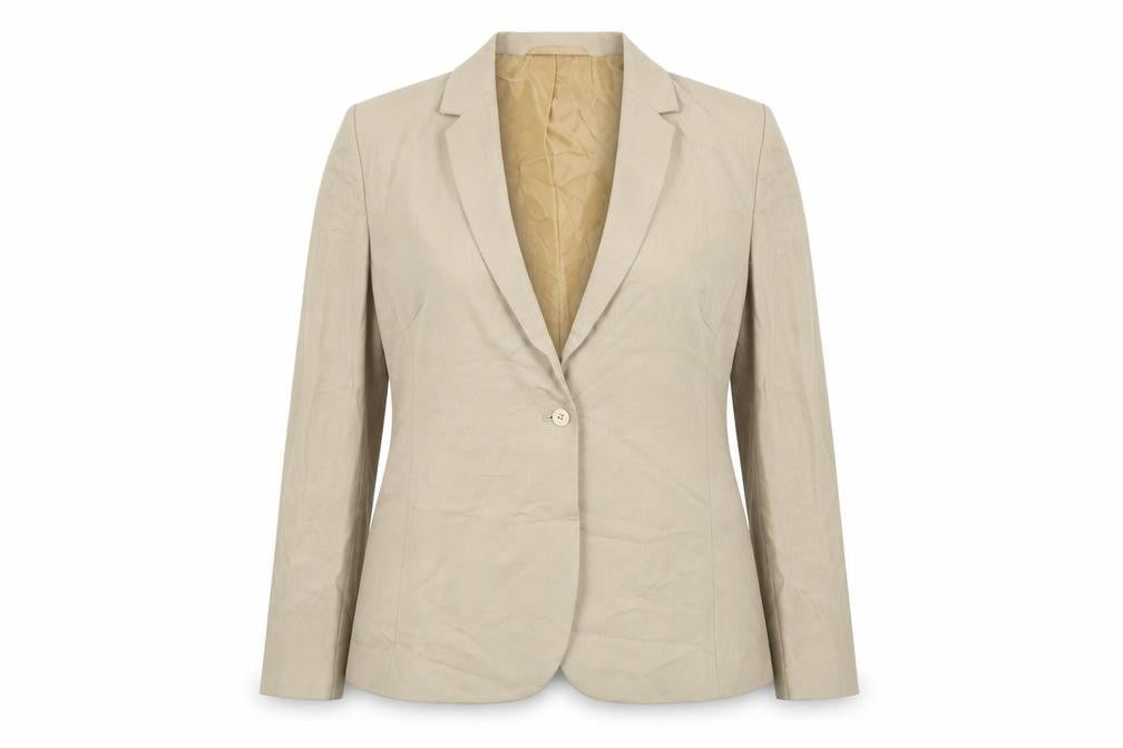 Womens UK Size 16 NEXT Regular Beige Blazer