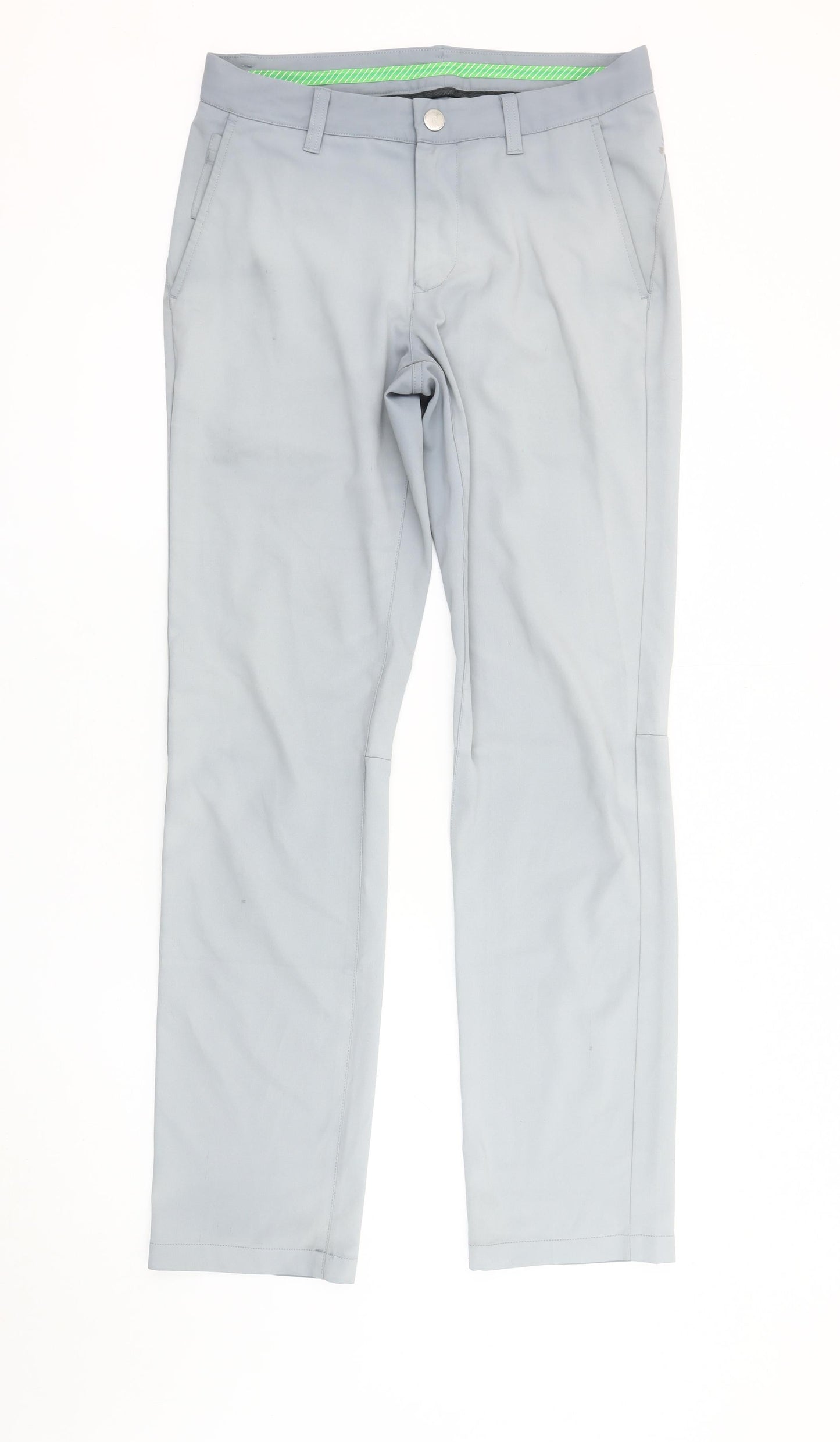 Bonobos Men's Grey Slim Fit Trousers 30/32