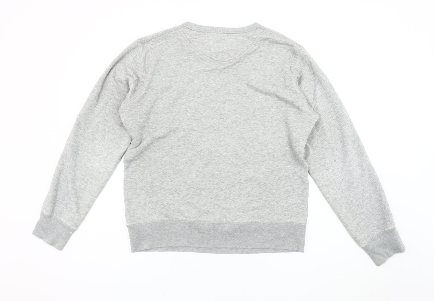 Uniqlo Men's Grey Pullover Sweatshirt M