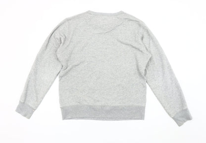 Uniqlo Men's Grey Pullover Sweatshirt M