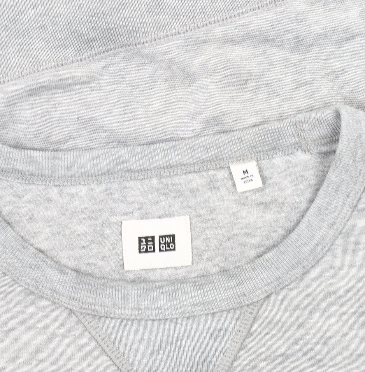 Uniqlo Men's Grey Pullover Sweatshirt M