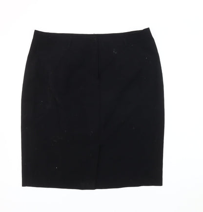 Marks and Spencer Women's Black Pencil Skirt Size 10