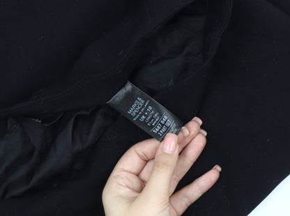 Marks and Spencer Women's Black Pencil Skirt Size 10