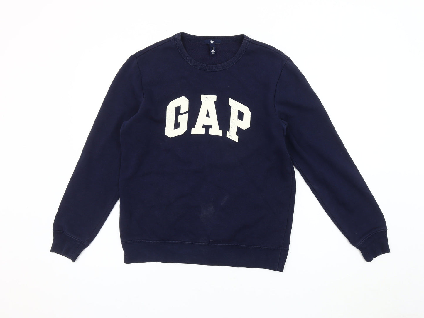 Mens UK Size XS Gap Blue Pullover Sweatshirt