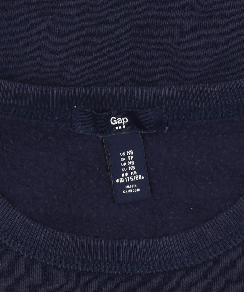 Mens UK Size XS Gap Blue Pullover Sweatshirt