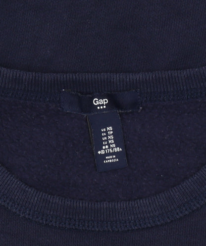 Mens UK Size XS Gap Blue Pullover Sweatshirt