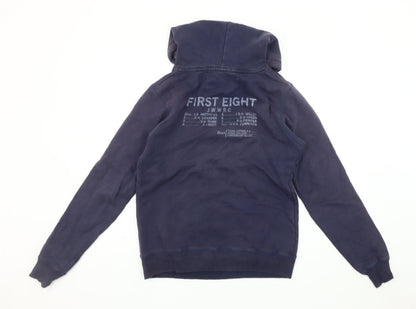 Unisex Adults UK Size 10 Jack Wills Blue Pullover Hoodie