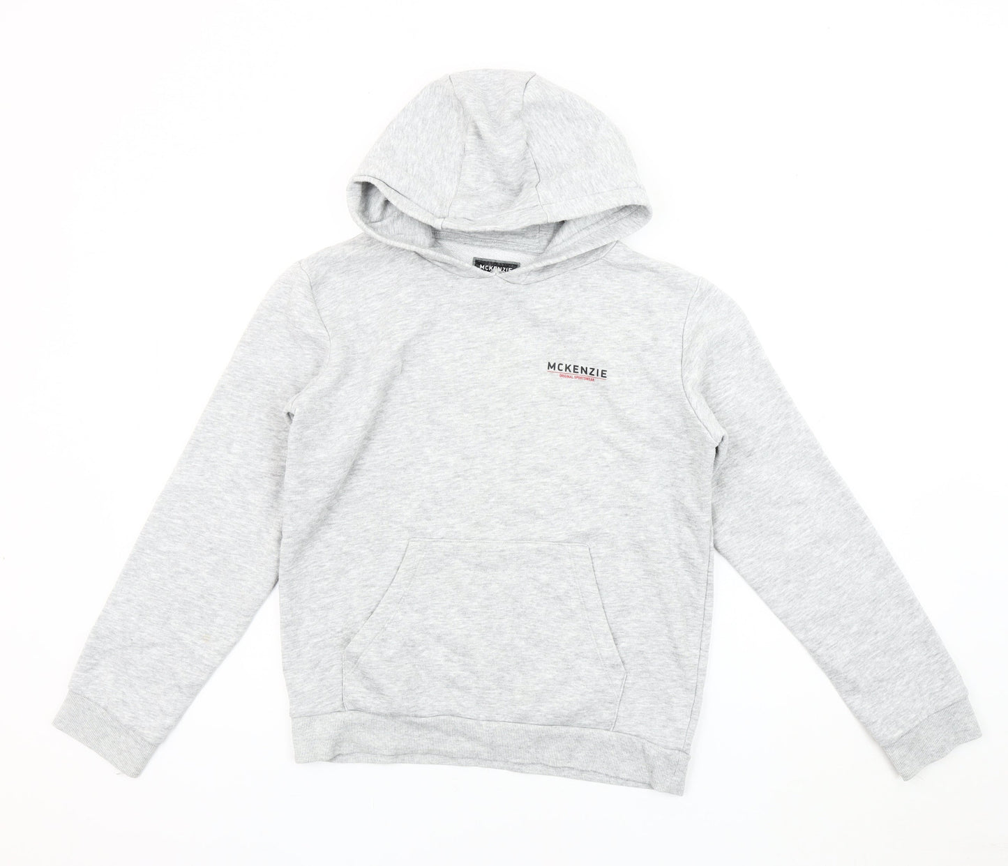 McKenzie Boys Grey Pullover Hoodie 12-13 Years