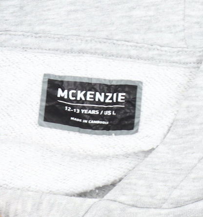 McKenzie Boys Grey Pullover Hoodie 12-13 Years