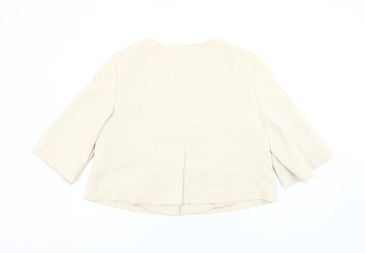 Kaliko Women's Ivory Blazer, Size 14, Lined