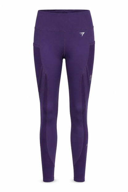 Womens UK Size S Gymshark Slim Fit Leggings Purple Leggings
