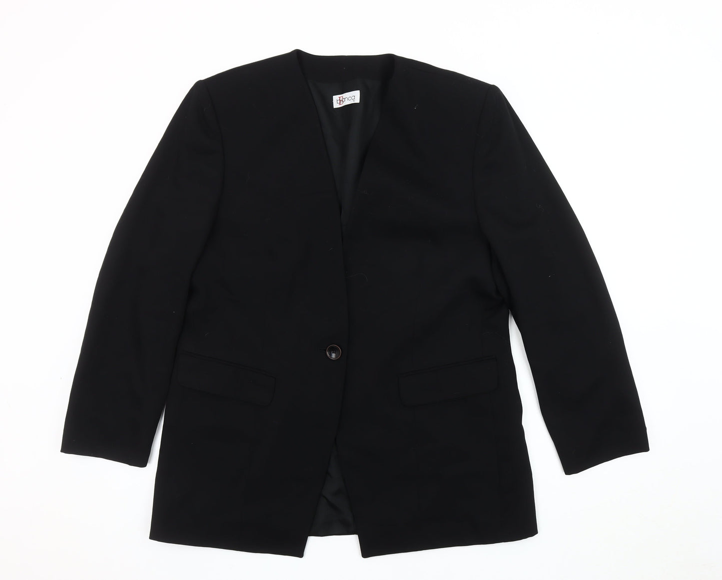 UK Size 14 Bianca  Black Blazer