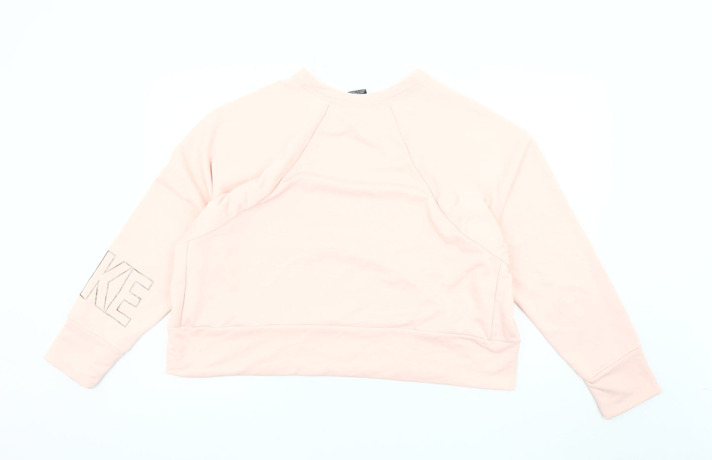 Nike Women's Pink XL Pullover Sweatshirt