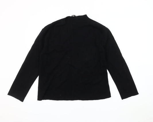 Womens UK Size S Zara Black Pullover Jumper