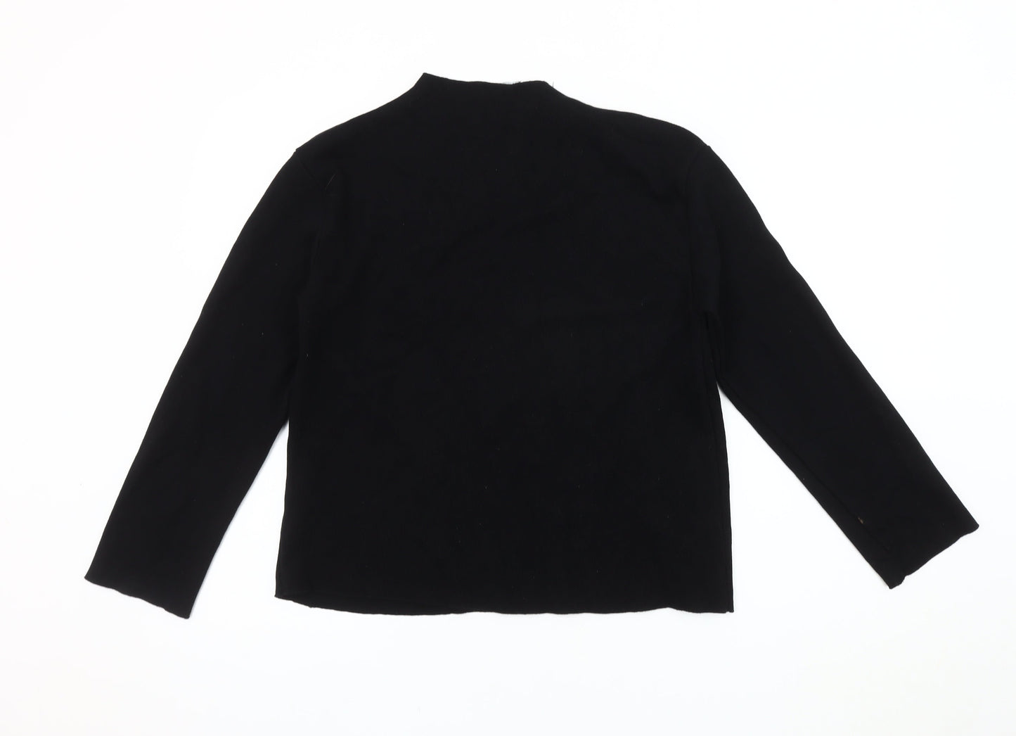 Womens UK Size S Zara Black Pullover Jumper