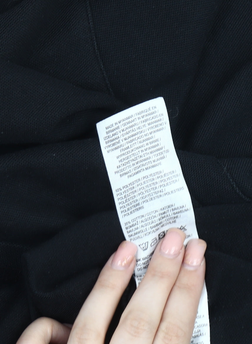 Slazenger Men's Black 4XL Polo Shirt, Logo Accent