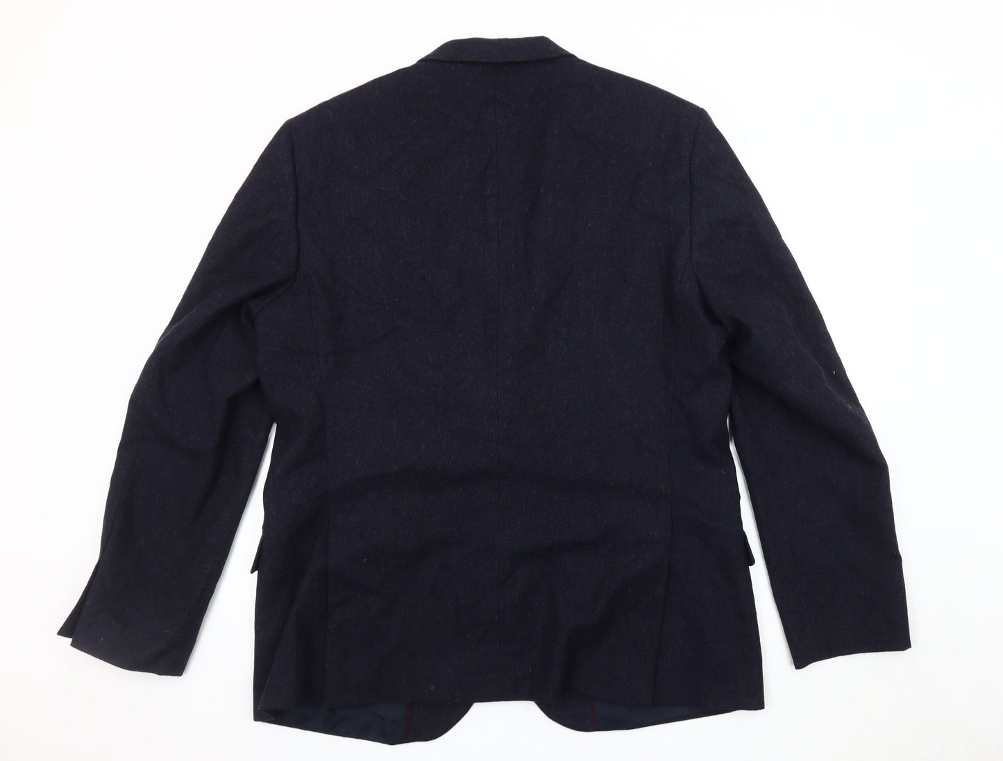 Mens UK Size 46 Marks and Spencer Regular Blue Suit Jacket