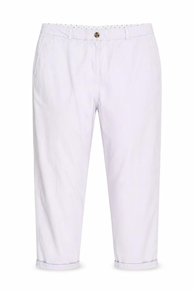 Womens UK Size 16 Marks and Spencer  Chino Ivory Trousers