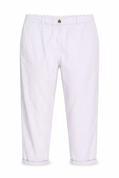 Womens UK Size 16 Marks and Spencer  Chino Ivory Trousers